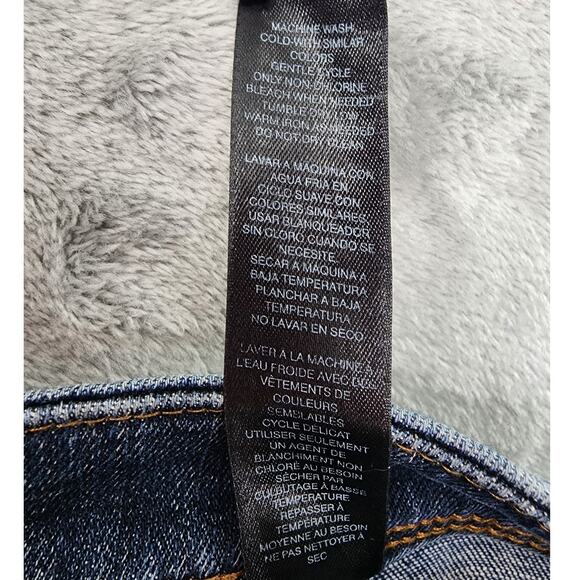 Chico's Jeans Womens 00 XS/2 Blue So Slimming Girlfriend Slim Leg Crop Stretch - Picture 7 of 13